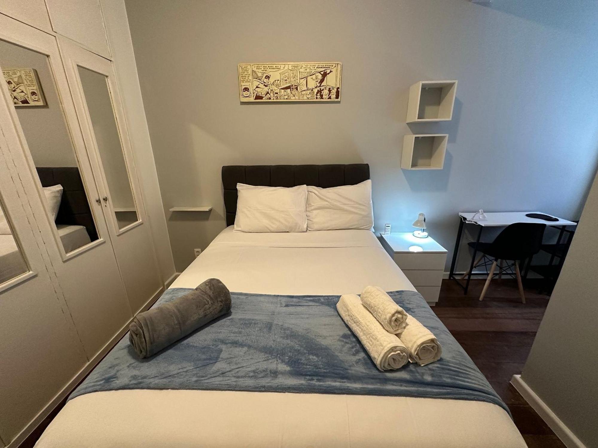 5 Min A Pe Da - 2 Quartos Confortaveis Apartamento